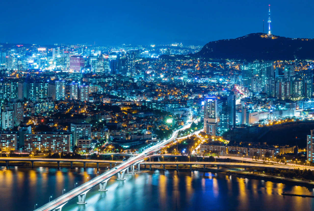 현대의 대한민국 야경